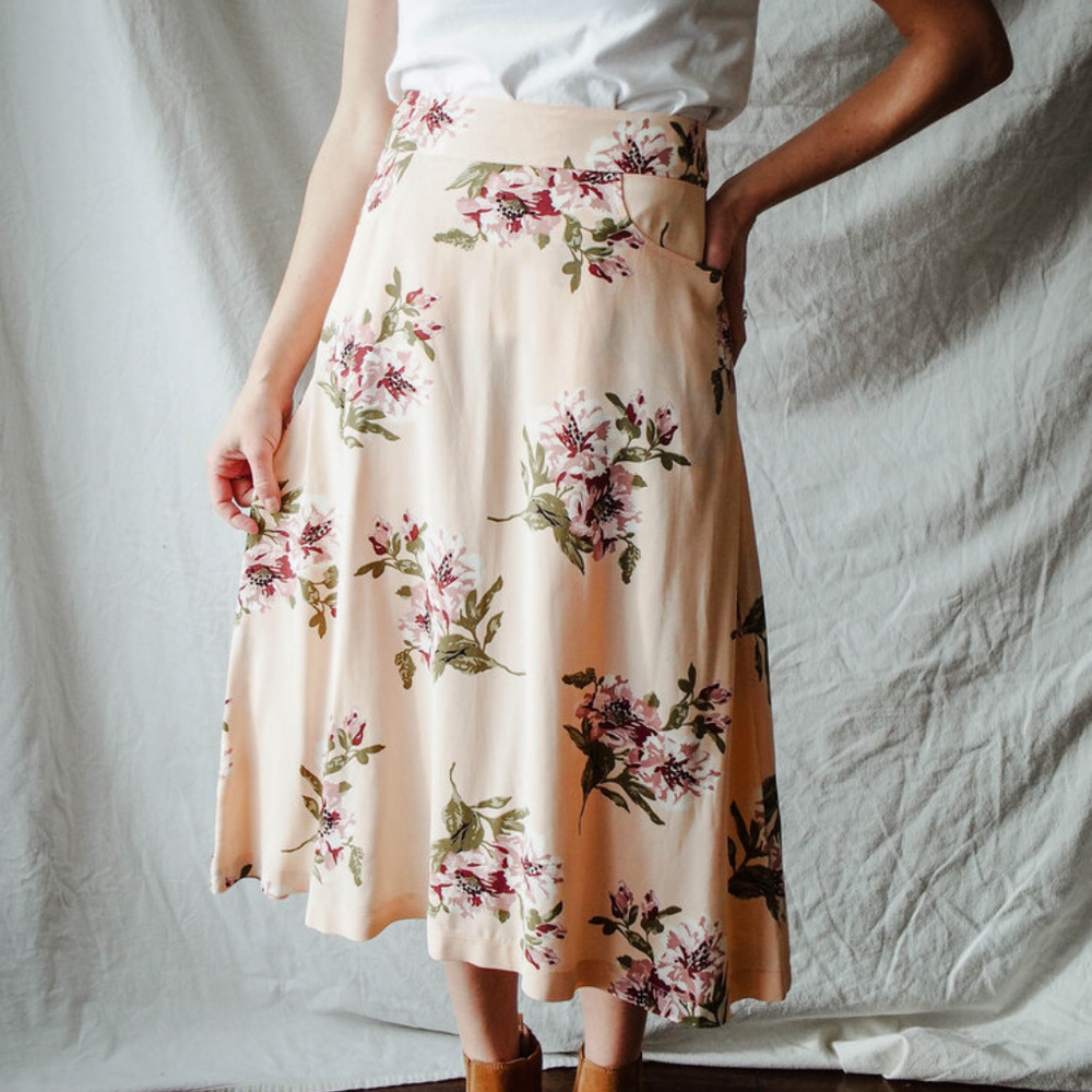 Fauxgerty dede midi skirt - Picture 2 of 2